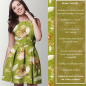 Preview: Viskosejersey  Eigenproduktion "Vintage Flowers 2023 -WildPistachio" - von Graustufen-Stoffe